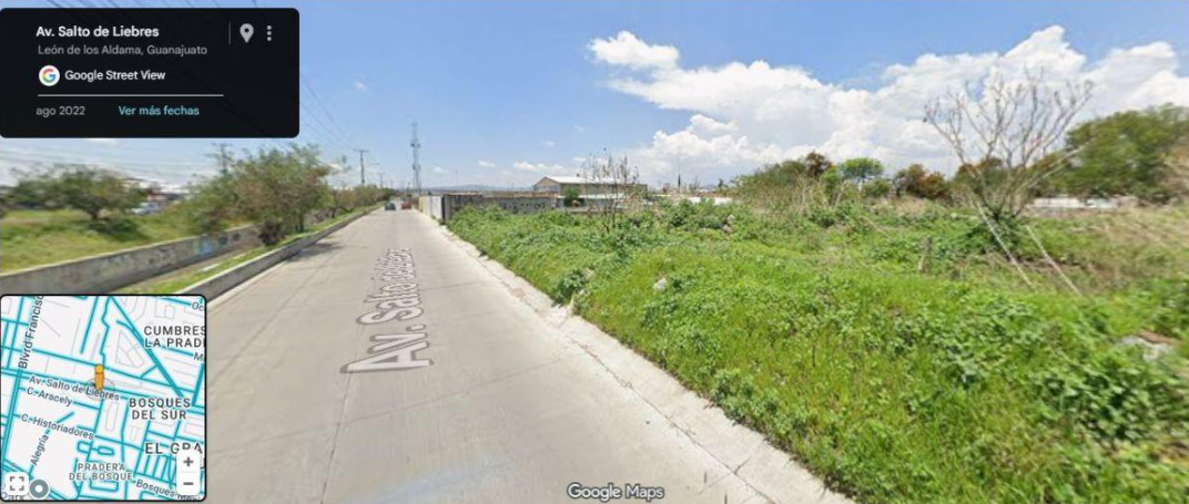 Venta de Terreno Av Salto de Las Liebres / León