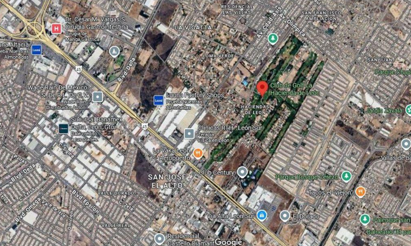 Renta de Casa Club de Golf La Hacienda / León Zona Sur