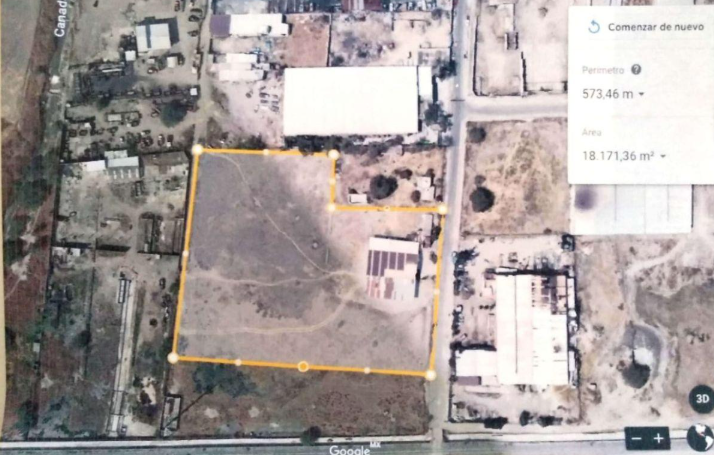 Venta de Terreno Industrial Calle Monte Carmelo/ Fracc. a Arroyo Hondo / Blvd. Torres Landa.