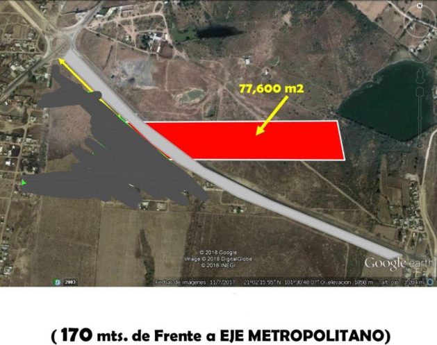 Venta de Terreno Industrial Eje Metropolitano /león Zona Sur