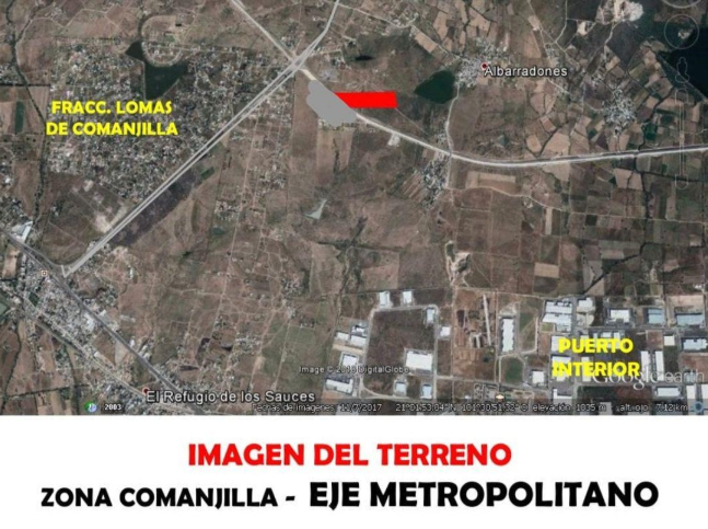 Venta de Terreno Industrial Eje Metropolitano /león Zona Sur