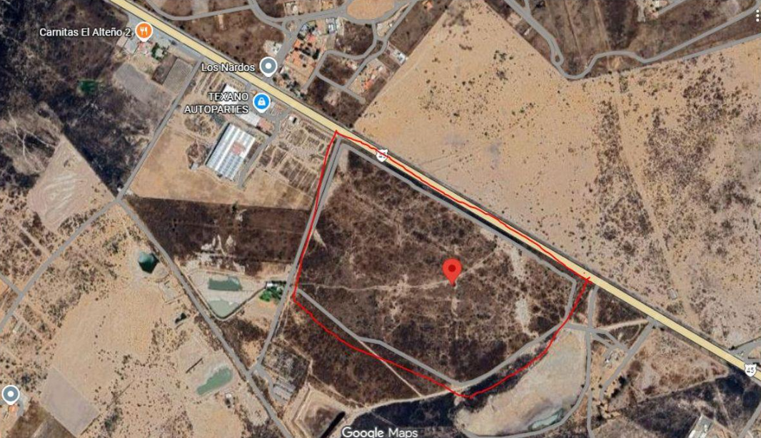 Venta de Terreno Carretera Lagos de Moreno, Jal. a Leon Gto. /cerca de Villa Ecologica Los Nardos.